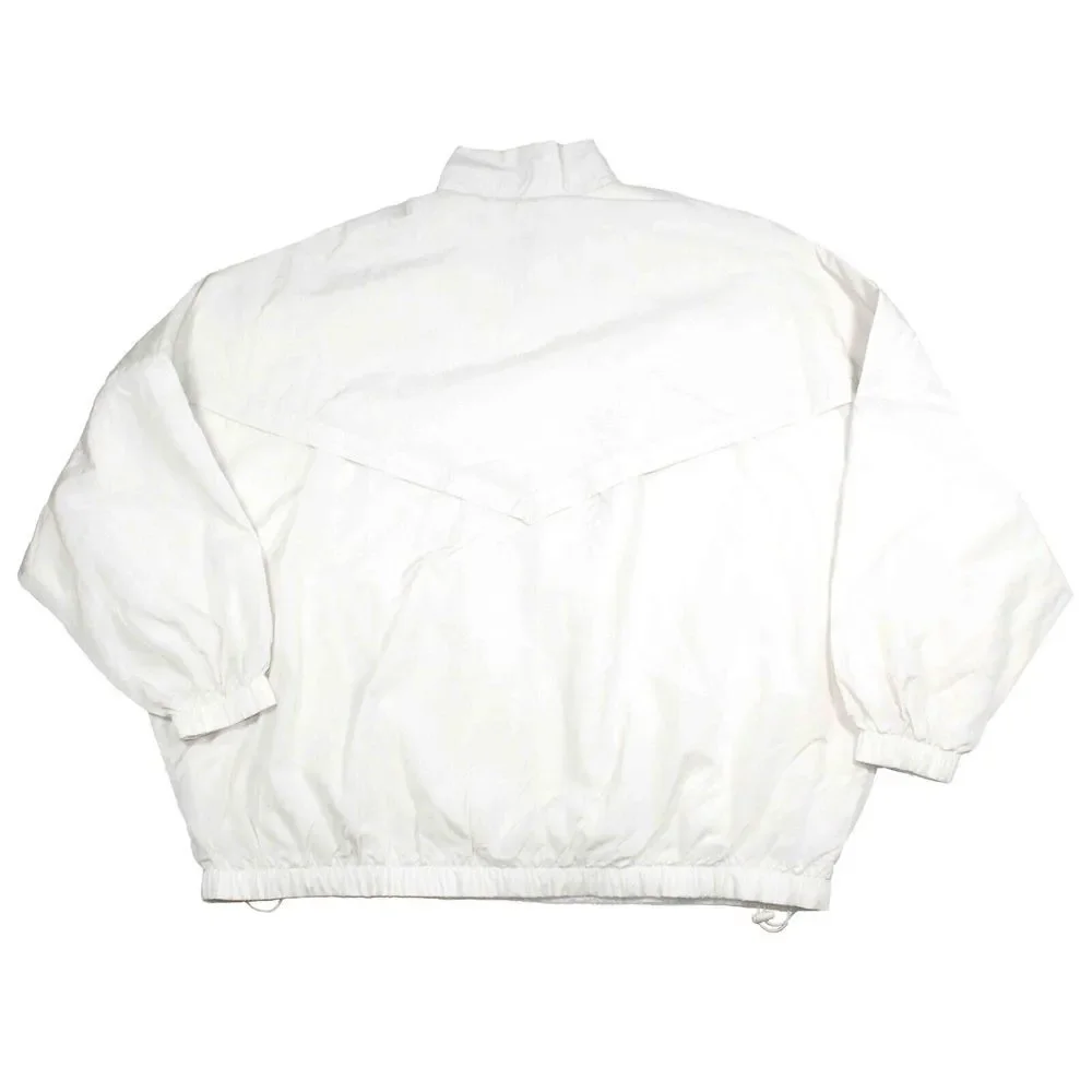 NEW Nike Essential Windrunner Ivory Oversized Fit Woven Jacket Womens‎ Size XL